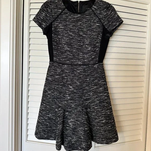 slim fit dress slacks Sail to Sable Emerald Dylan Tweed Dress Emerald / M / SCH2405 main image 1